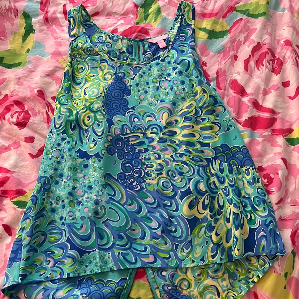 Lilly Pulitzer 100% silk top
